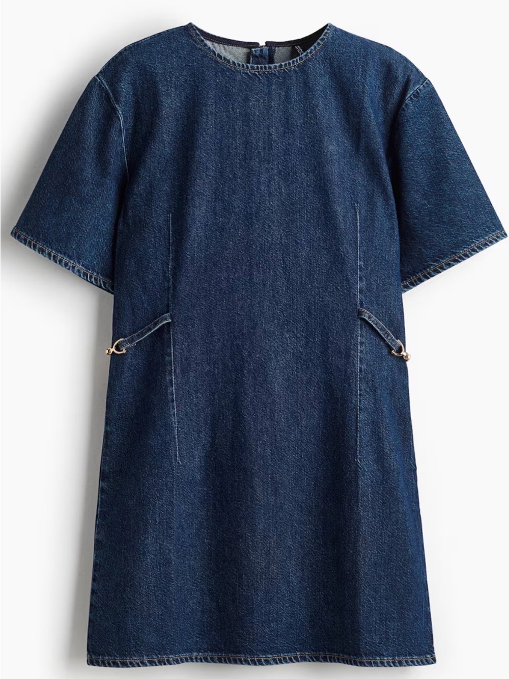 LONE STAR Women’s Denim Short-Sleeve Mini Dress Size XS